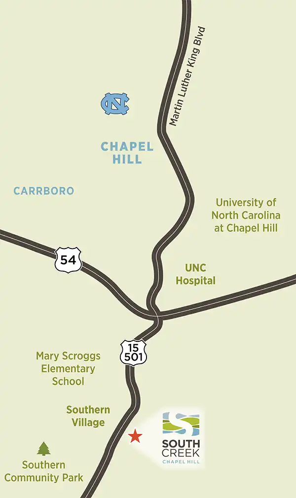 South Creek Map